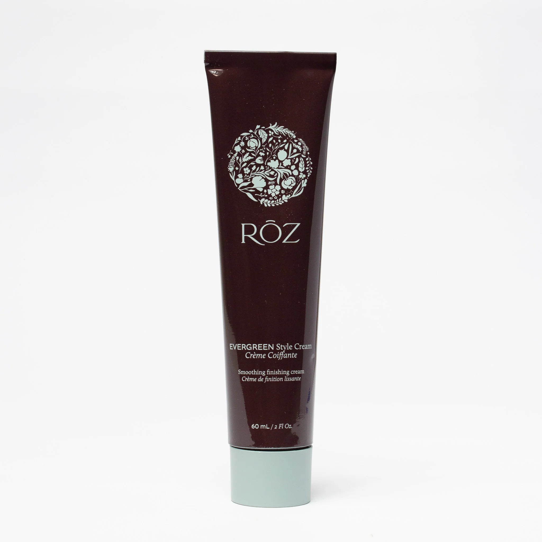 Tube of Roz hair product on a white background
